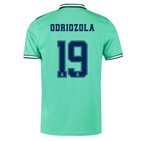 Camiseta Real Madrid NO.19 Odriozola Tercera equipación 2019-2020 Verde